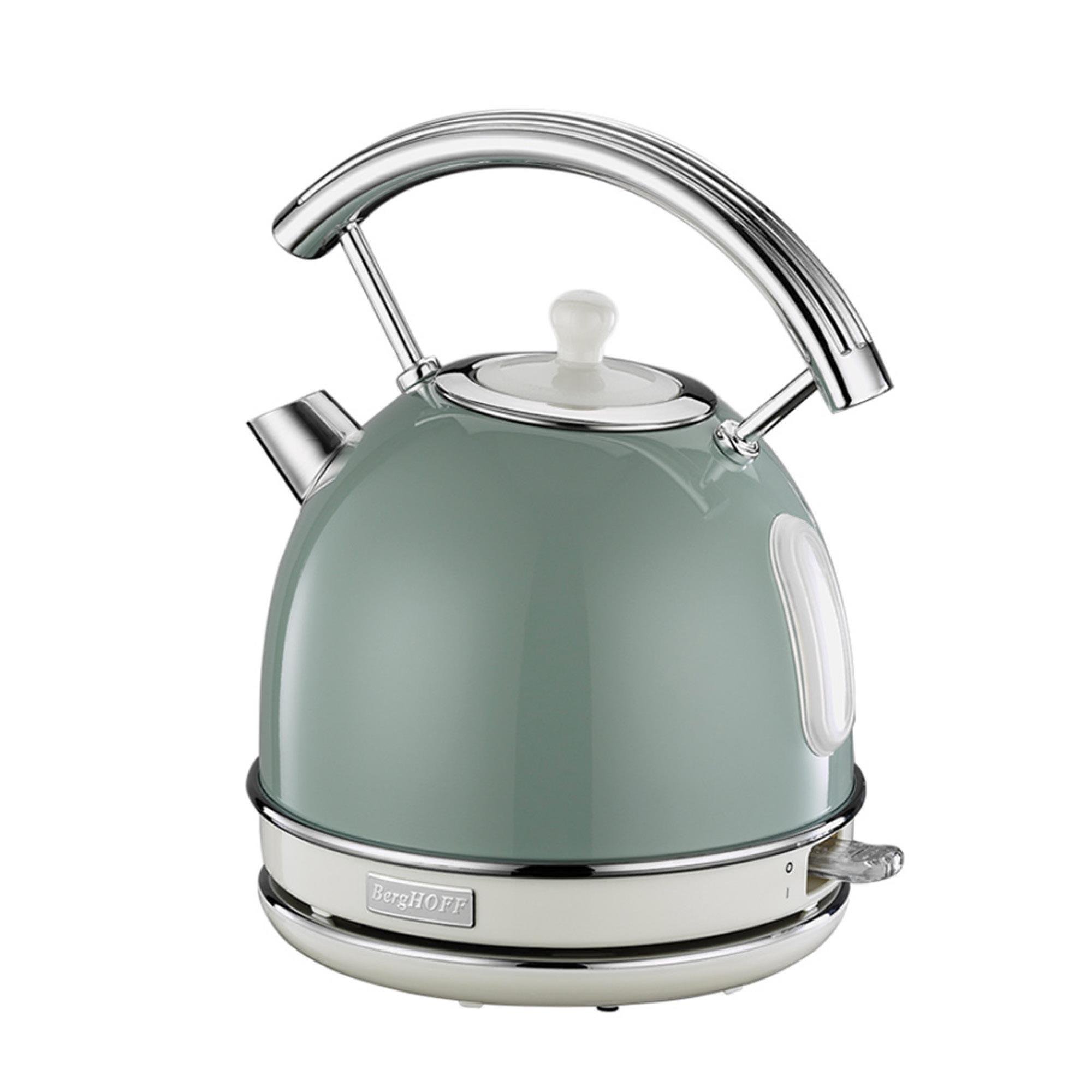 Berghoff Gem Retro 1.7 Litre Mint Yeşil Yuvarlak Su Isıtıcısı