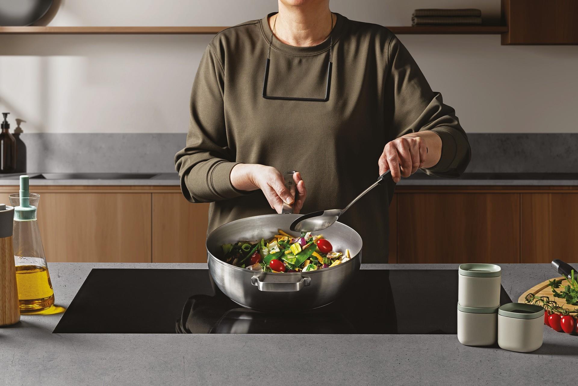 Berghoff Leo Graphite Çelik Wok Tava 28 Cm