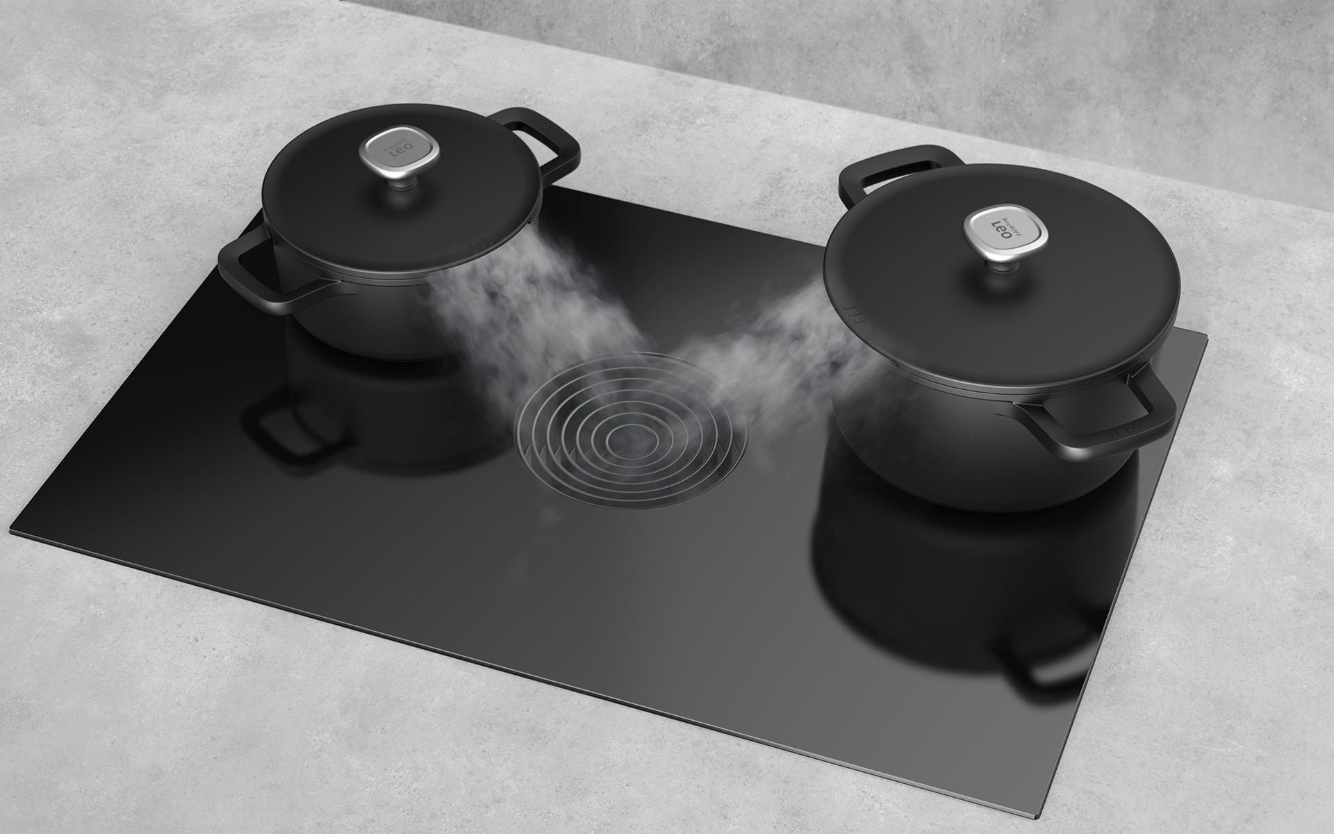 Berghoff Leo Phantom Yapışmaz Kapaklı Tencere 24 Cm