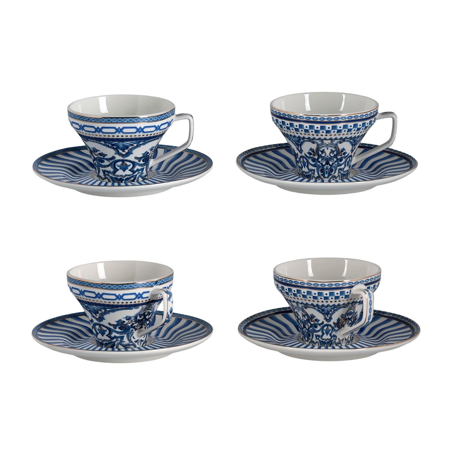 Berghoff Lunetta Bone Kahve Fincan Takımı 8 Parça