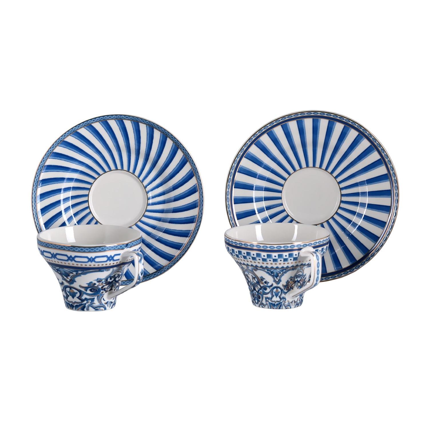 Berghoff Lunetta Bone Kahve Fincan Takımı 8 Parça