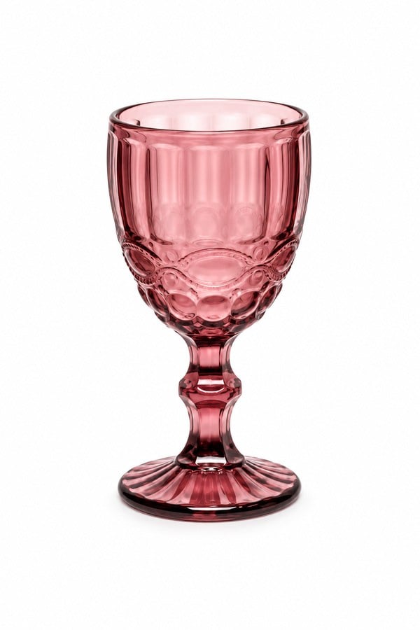 Bigatti Boldy 01 Ayaklı Bardak Pembe 300 Ml 6 Adet - BGT-9411