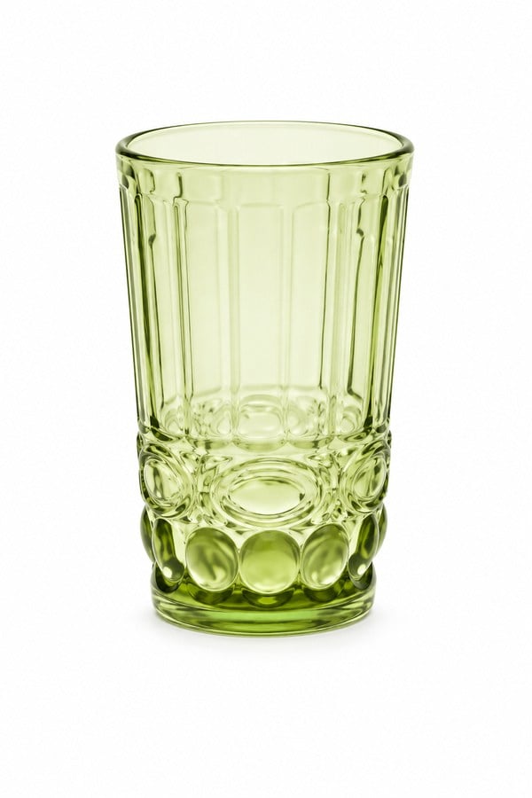 Bigatti Boldy 01 Meşrubat Bardak Yeşil 350 Ml 6 Adet - BGT-9415