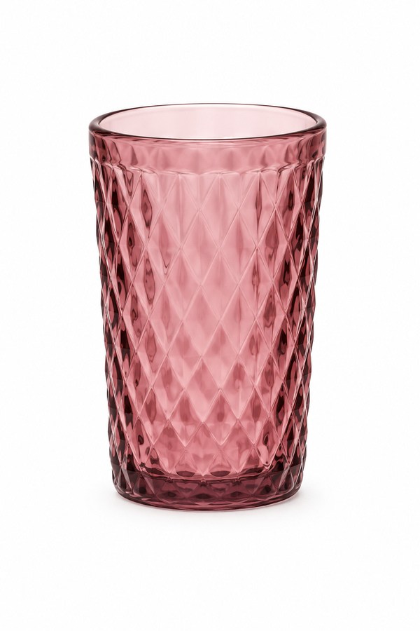 Bigatti Boldy 02 Meşrubat Bardak Pembe 350 Ml 6 Adet - BGT-9420