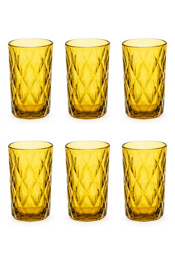 Bigatti Boldy 03 Meşrubat Bardak Amber 350 Ml 6 Adet - BGT-9425