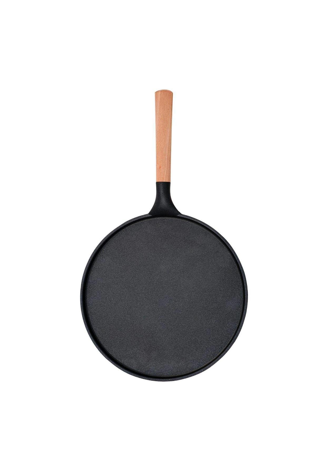 Brioni Diamond Krep Tavası Siyah 28 Cm