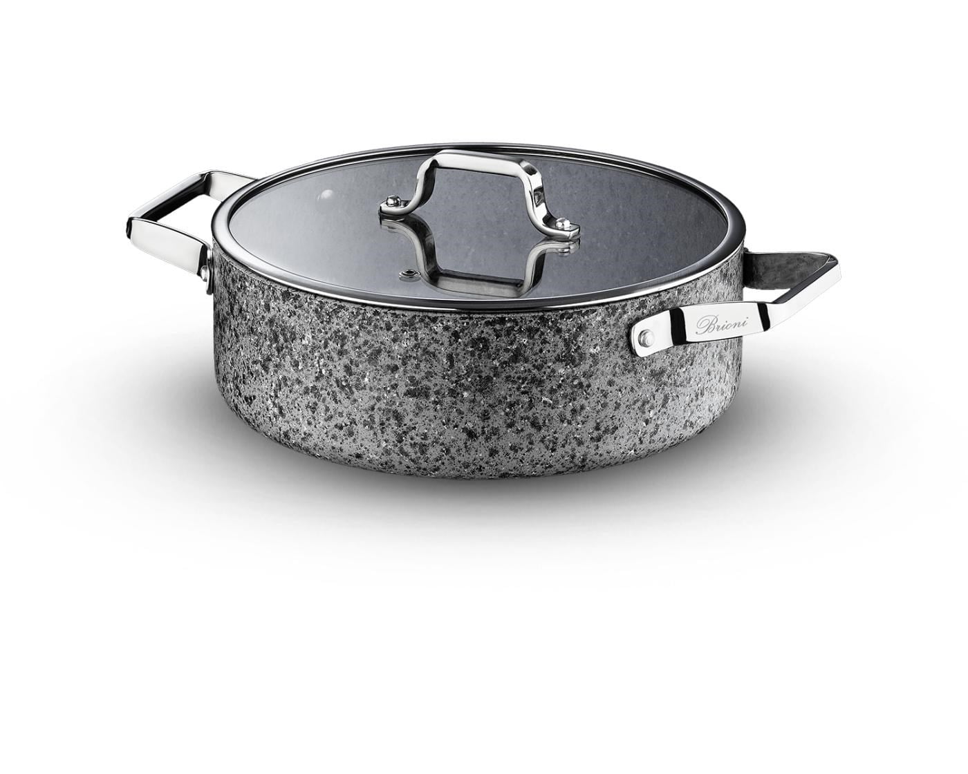 Brioni Stone-Age Basık Tencere 34 Cm - SH-128