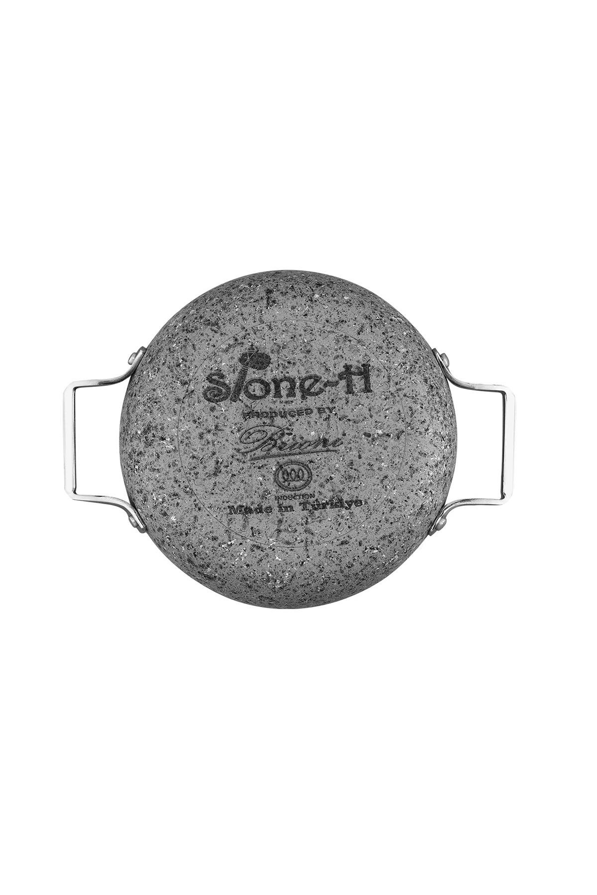 Brioni Stone-Age Kapaklı Sahan Seti 7 Parça