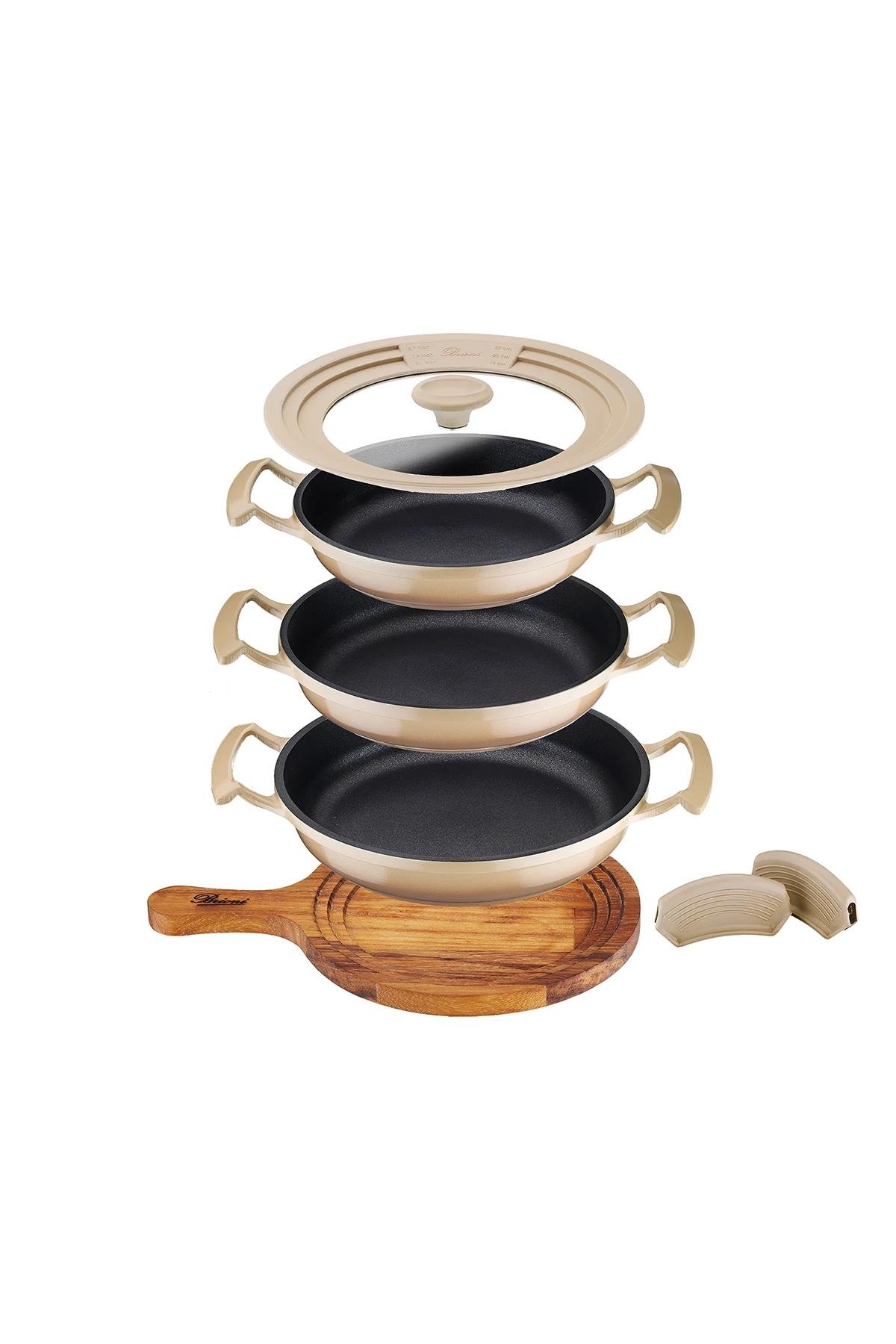 Brioni Try Cook Sahan Seti 7 Parça Bej