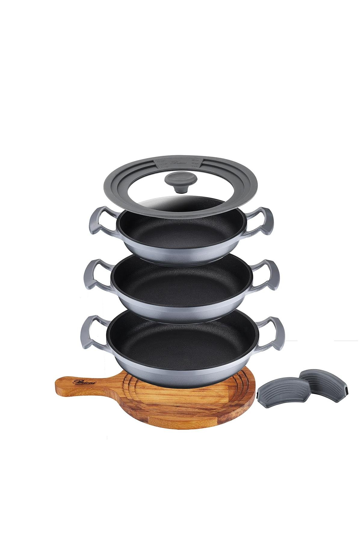 Brioni Try Cook Sahan Seti 7 Parça Gri