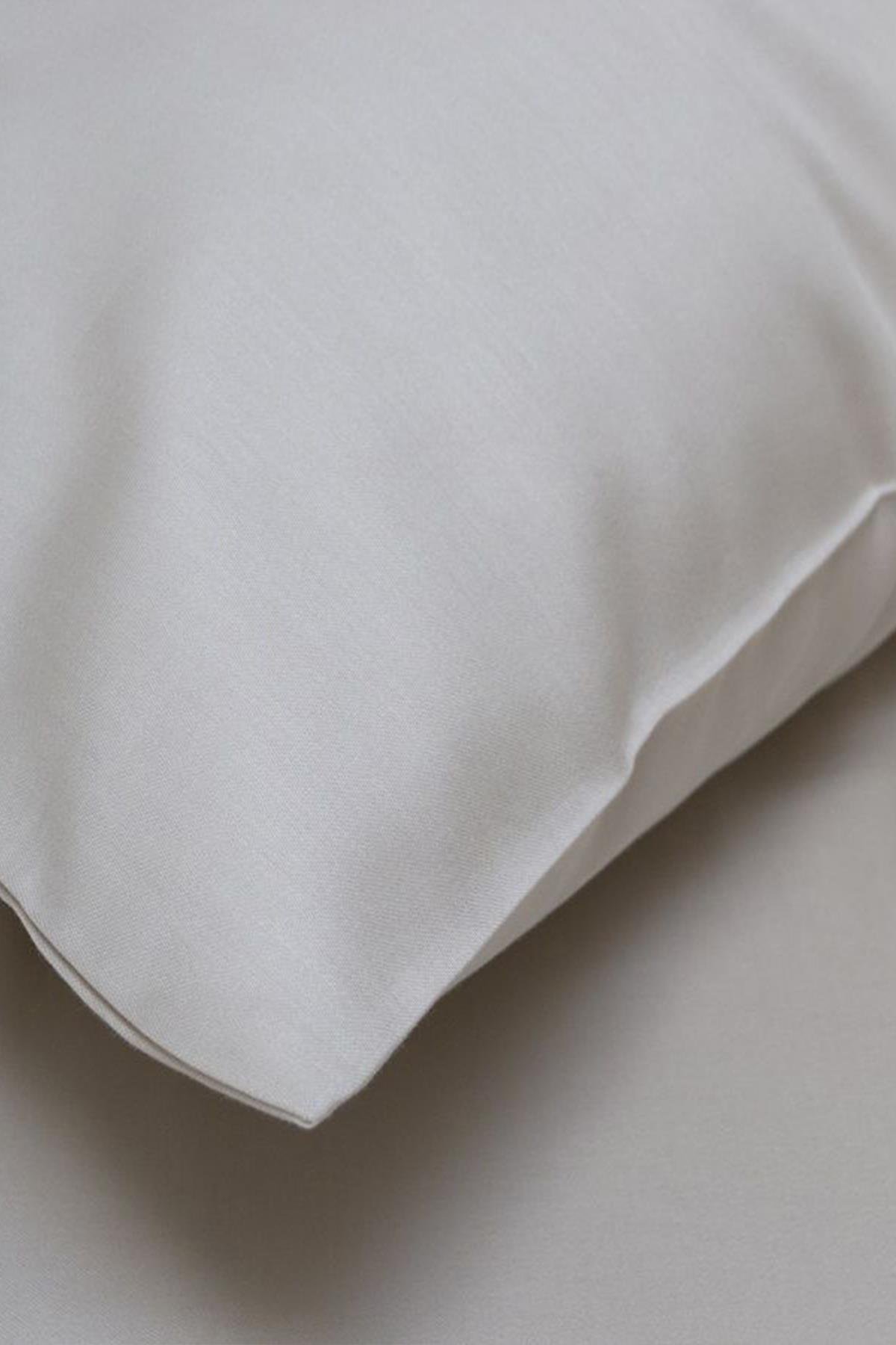 Dantela Benedict Nakışlı Pamuk Saten Nevresim Takımı Bej