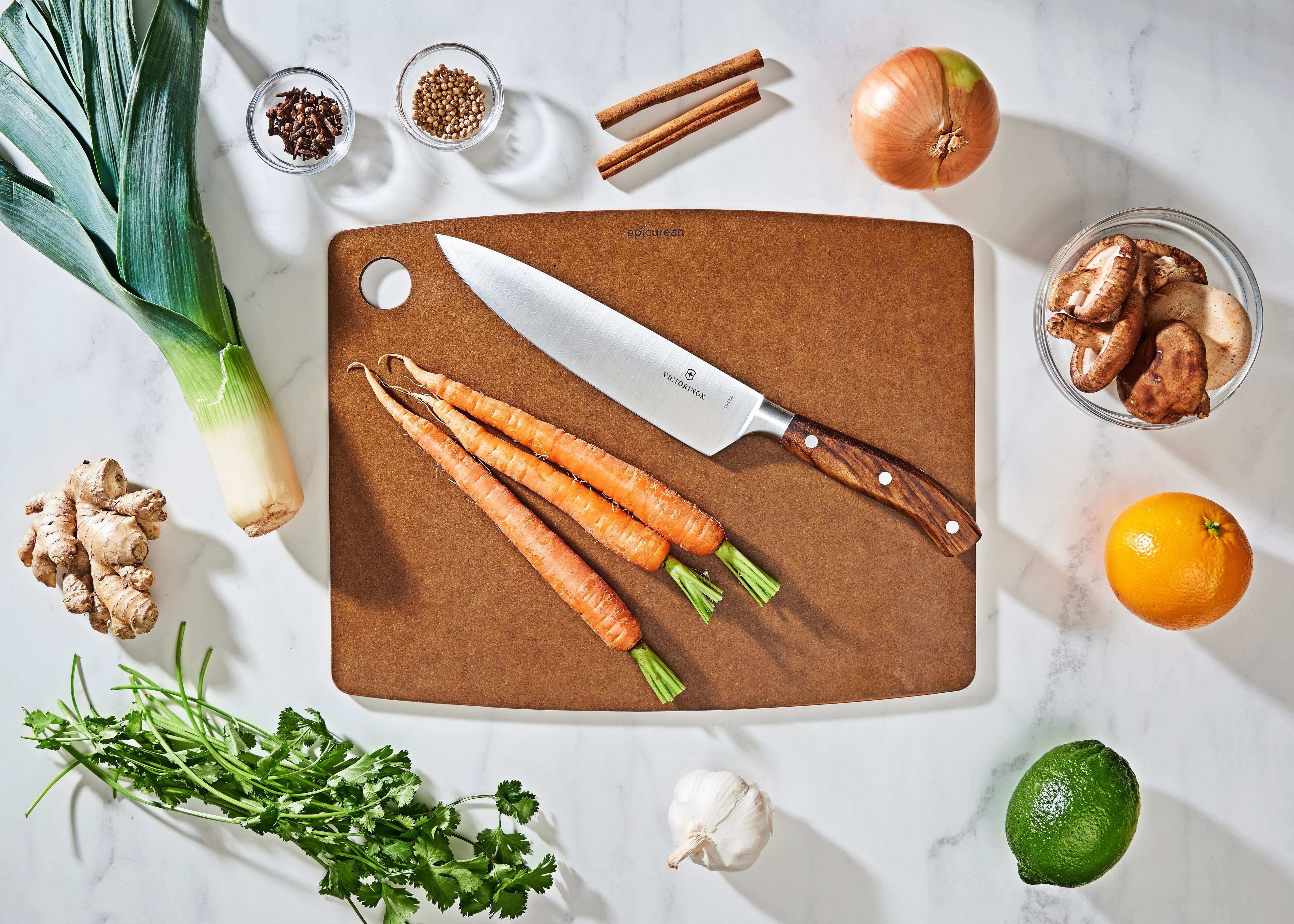 Epicurean Mutfak Serisi Kahverengi Kesme Tahtası 37x29 Cm - 001-151103