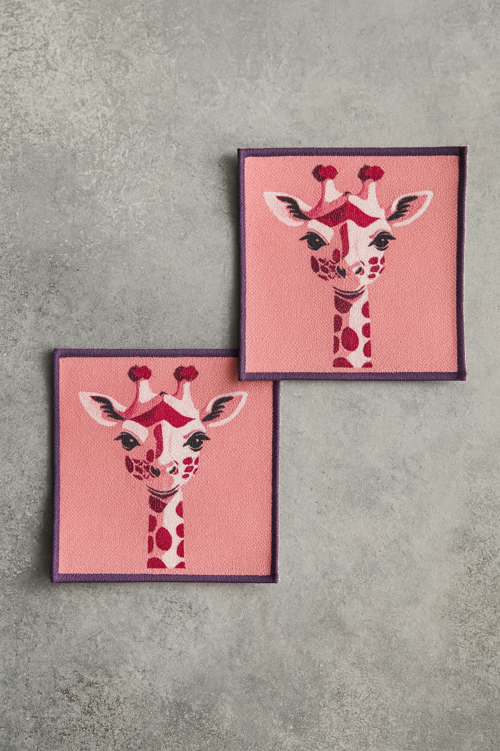 Evdek 2’li Dijital Baskılı Nakış Detaylı Kokteyl Peçete Ds10