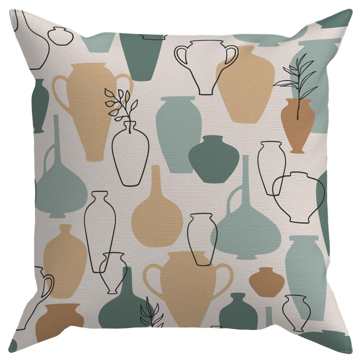 Evdek Abstract 4’lü Kırlent Kılıfı Ds10 45x45 Cm