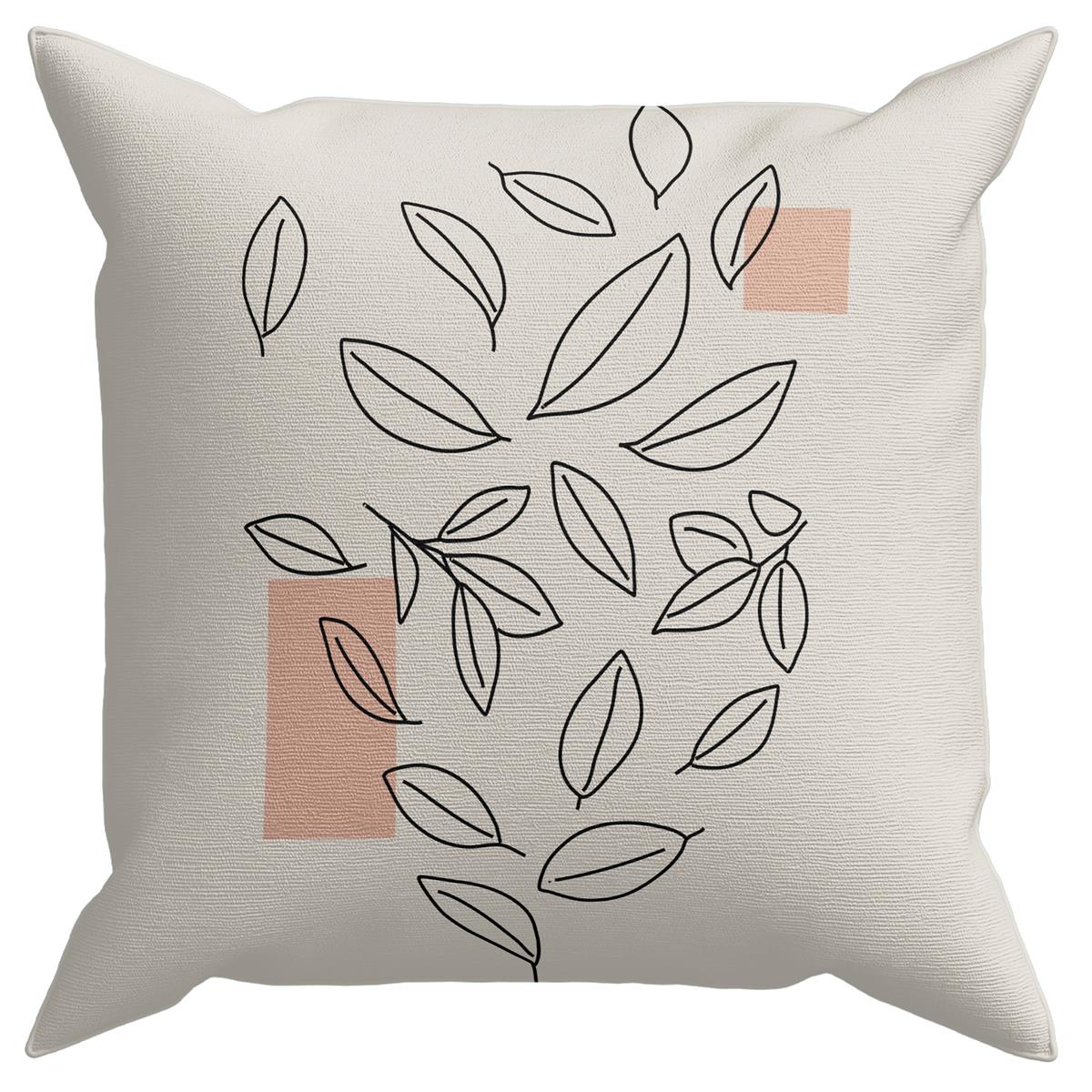 Evdek Abstract 4’lü Kırlent Kılıfı Ds23 45x45 Cm