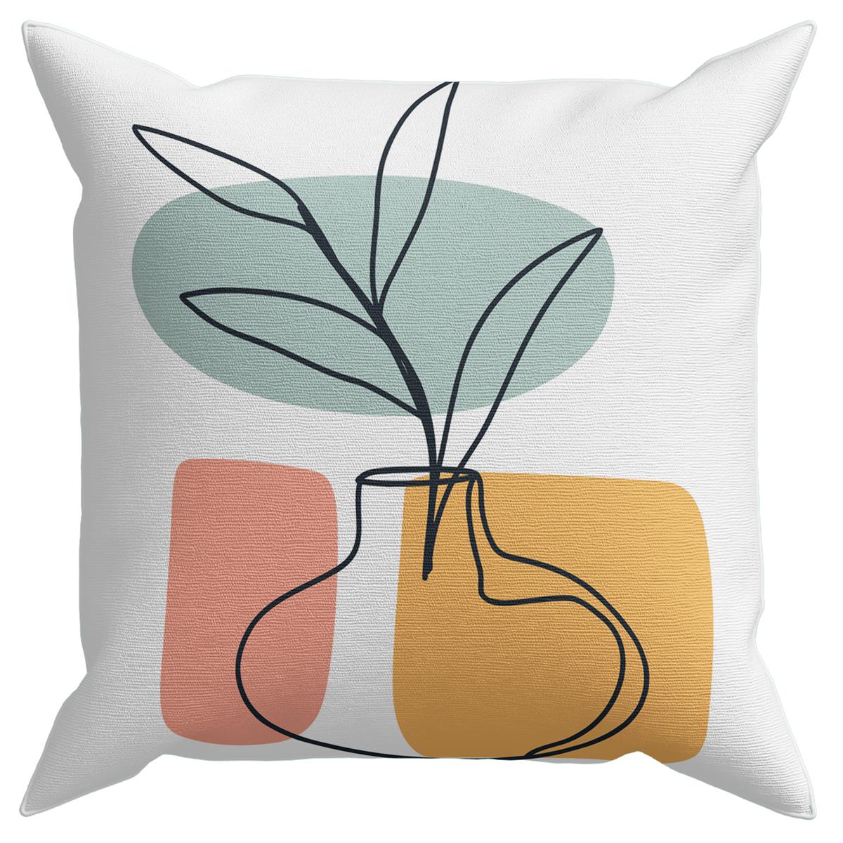 Evdek Abstract 4’lü Kırlent Kılıfı Ds50 45x45 Cm