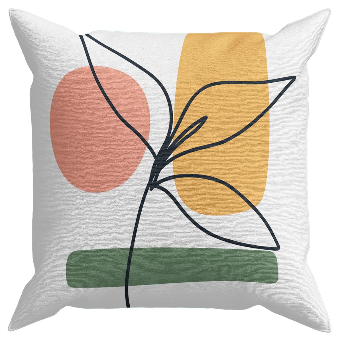 Evdek Abstract 4’lü Kırlent Kılıfı Ds50 45x45 Cm