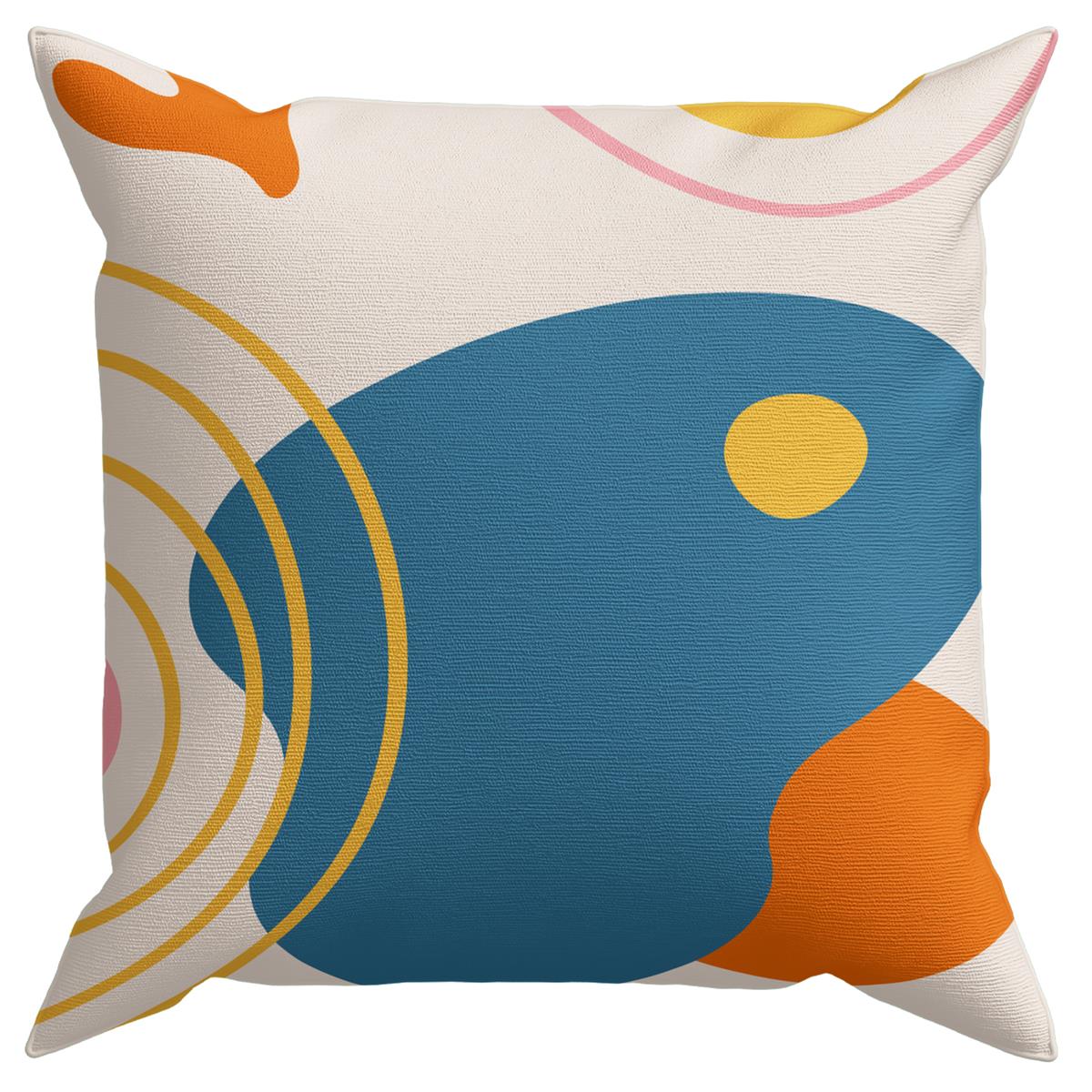 Evdek Abstract 4’lü Kırlent Kılıfı Ds64