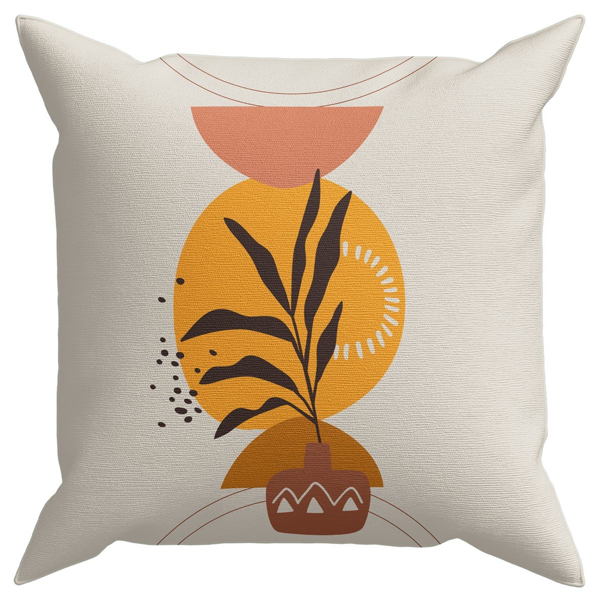 Evdek Abstract Kırlent Kılıf Ds10 45x45 Cm