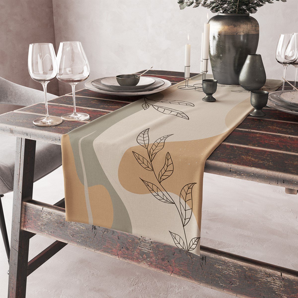 Evdek Abstract Runner Ds11 40x140 Cm