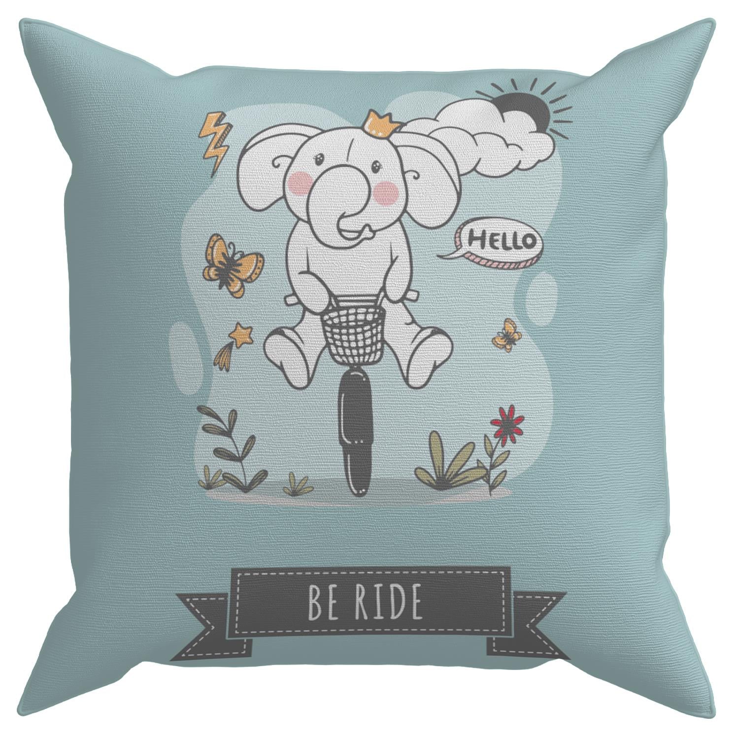 Evdek Bebek Çocuk Odası Yastıklı Kırlent Kılıf 2'li Ds1 30x30 Cm