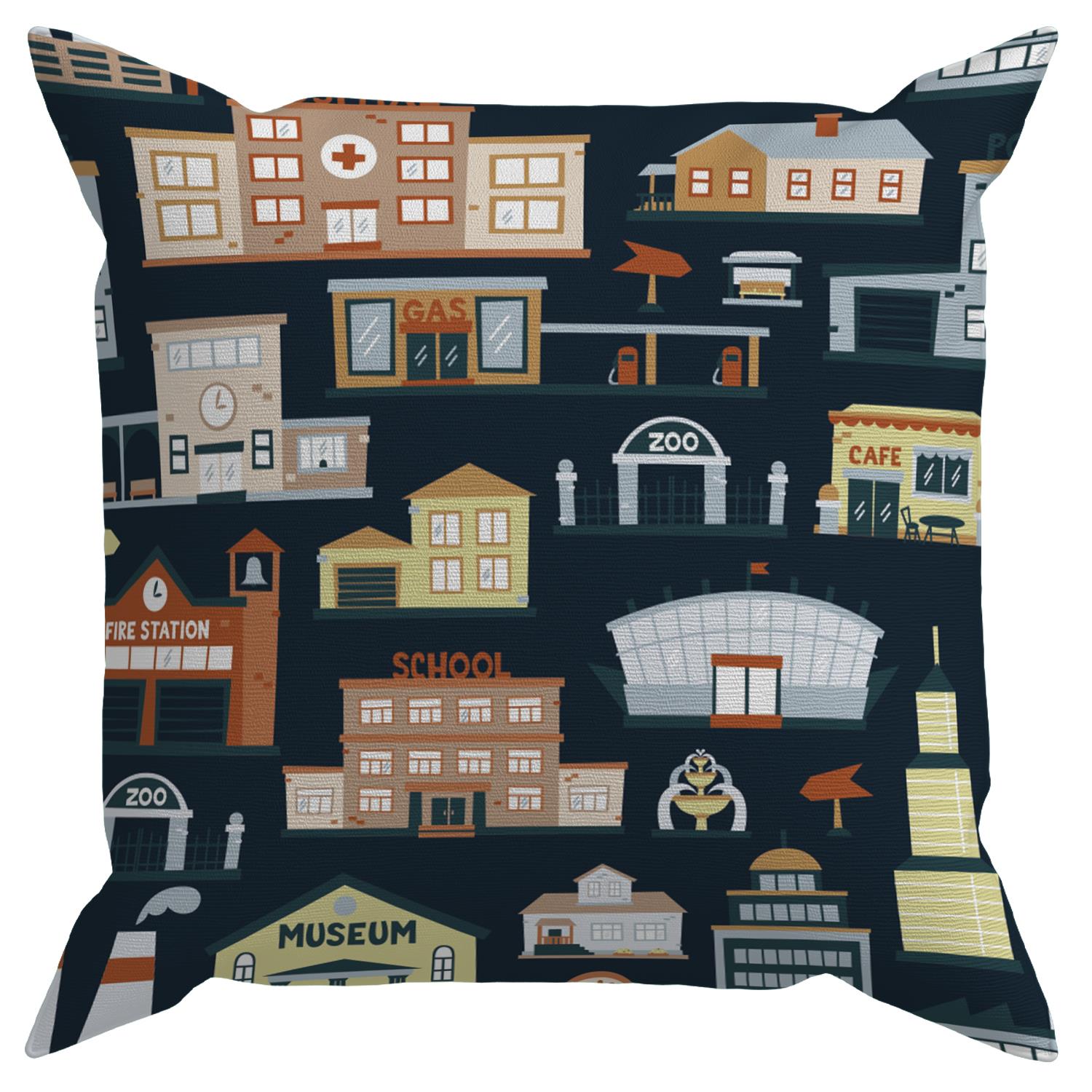 Evdek Bebek Çocuk Odası Yastıklı Kırlent Kılıf 2'li Ds51 30x30 Cm