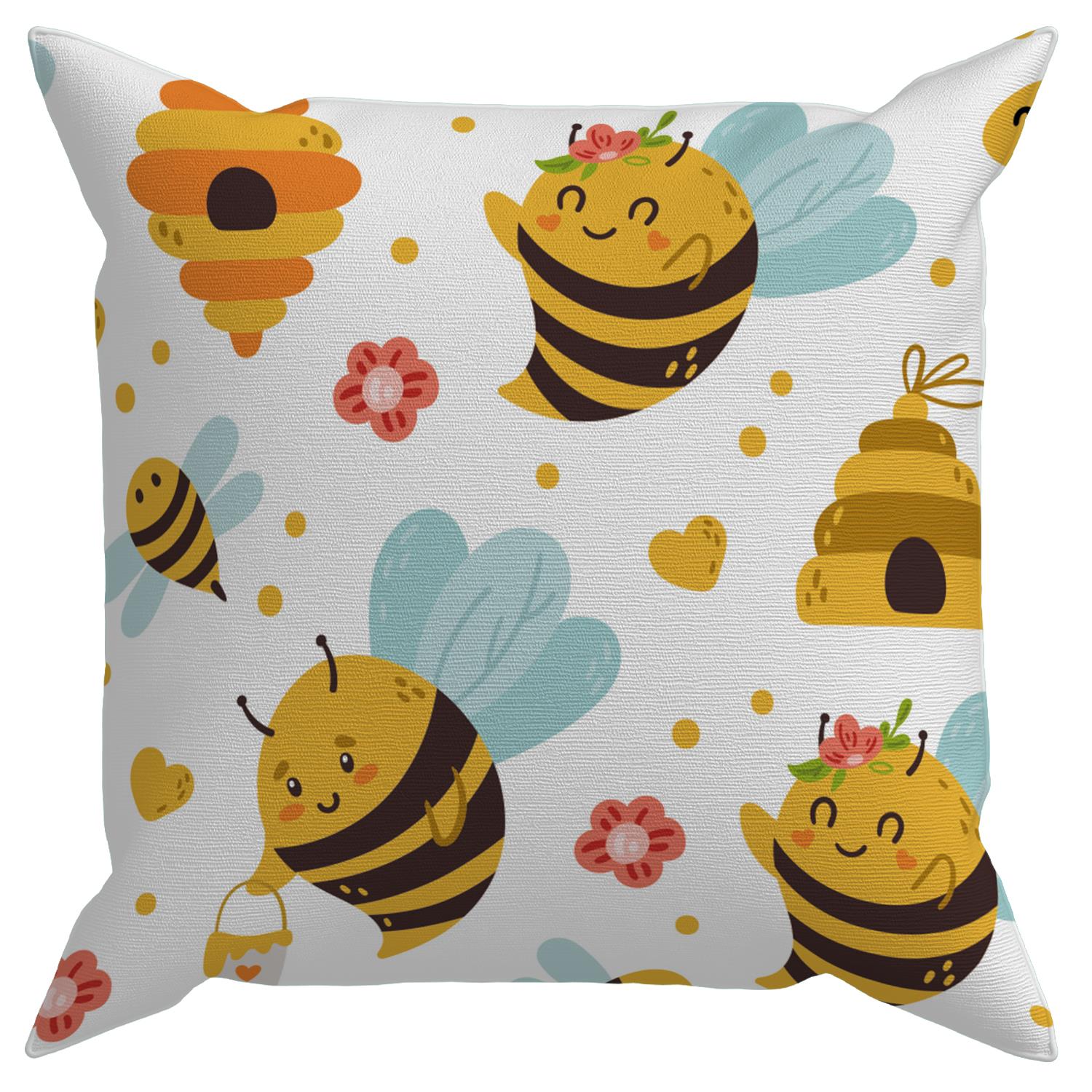 Evdek Bebek Çocuk Odası Yastıklı Kırlent Kılıf 2'li Ds57 30x30 Cm