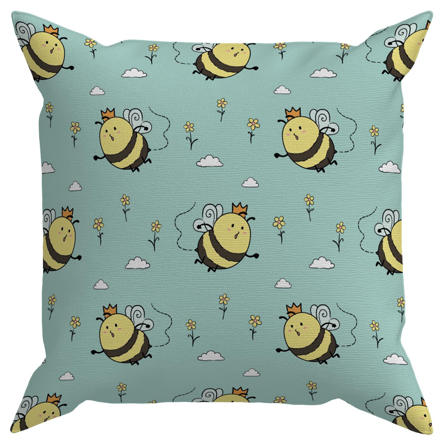 Evdek Bebek Çocuk Odası Yastıklı Kırlent Kılıf 2'li Ds1 30x30 Cm