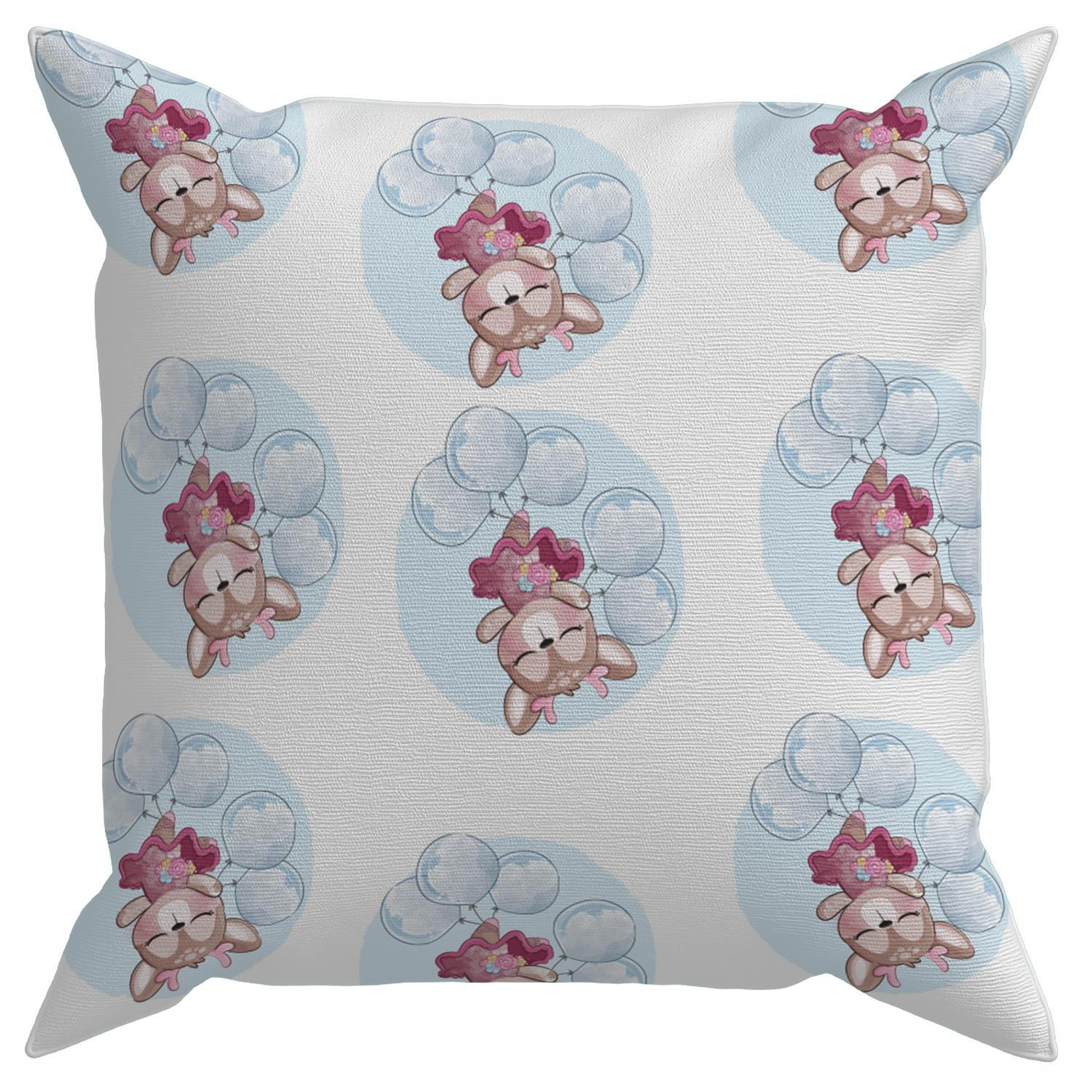 Evdek Bebek Çocuk Odası Yastıklı Kırlent Kılıf 2'li Ds4 30x30 Cm