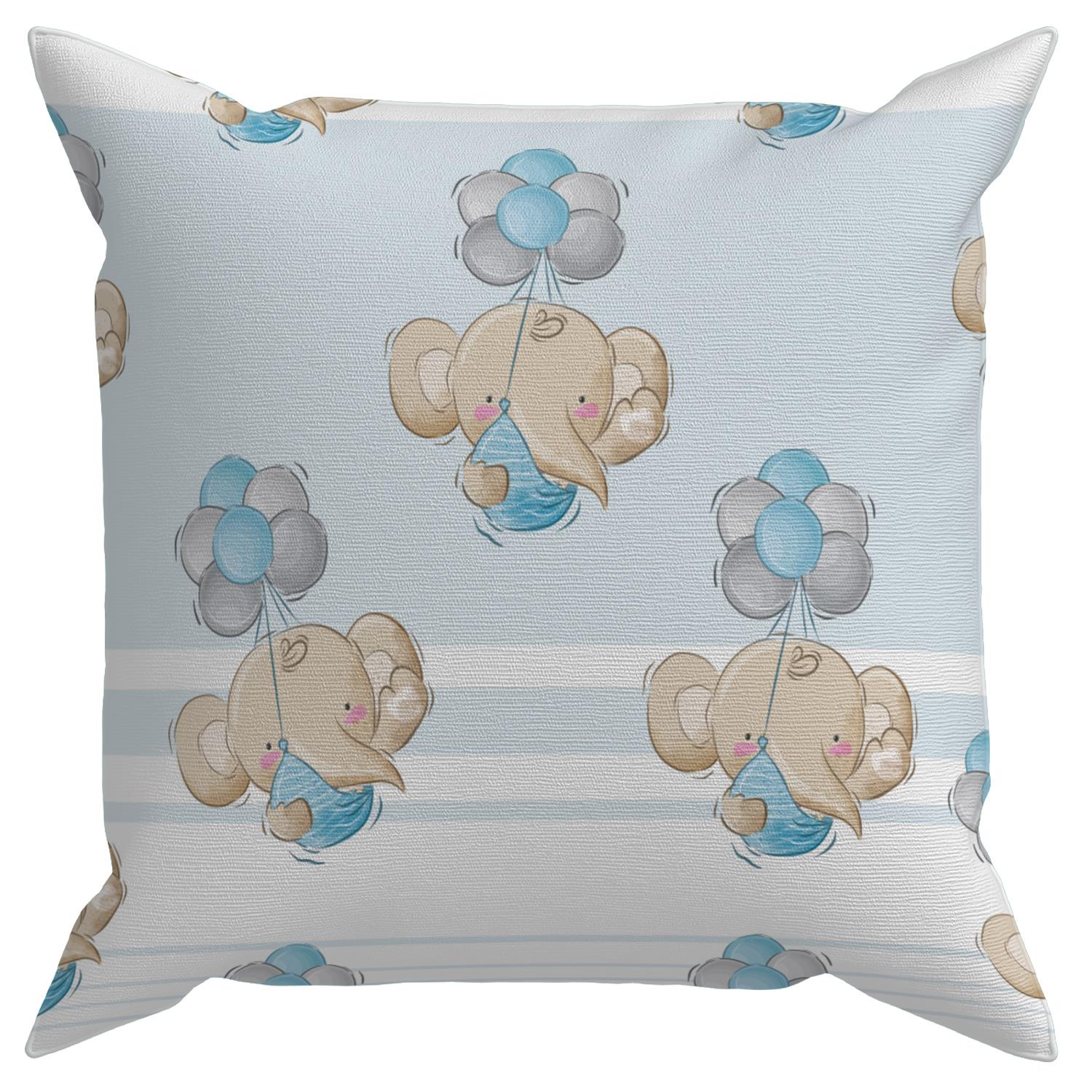 Evdek Bebek Çocuk Odası Yastıklı Kırlent Kılıf 2'li Ds31 30x30 Cm