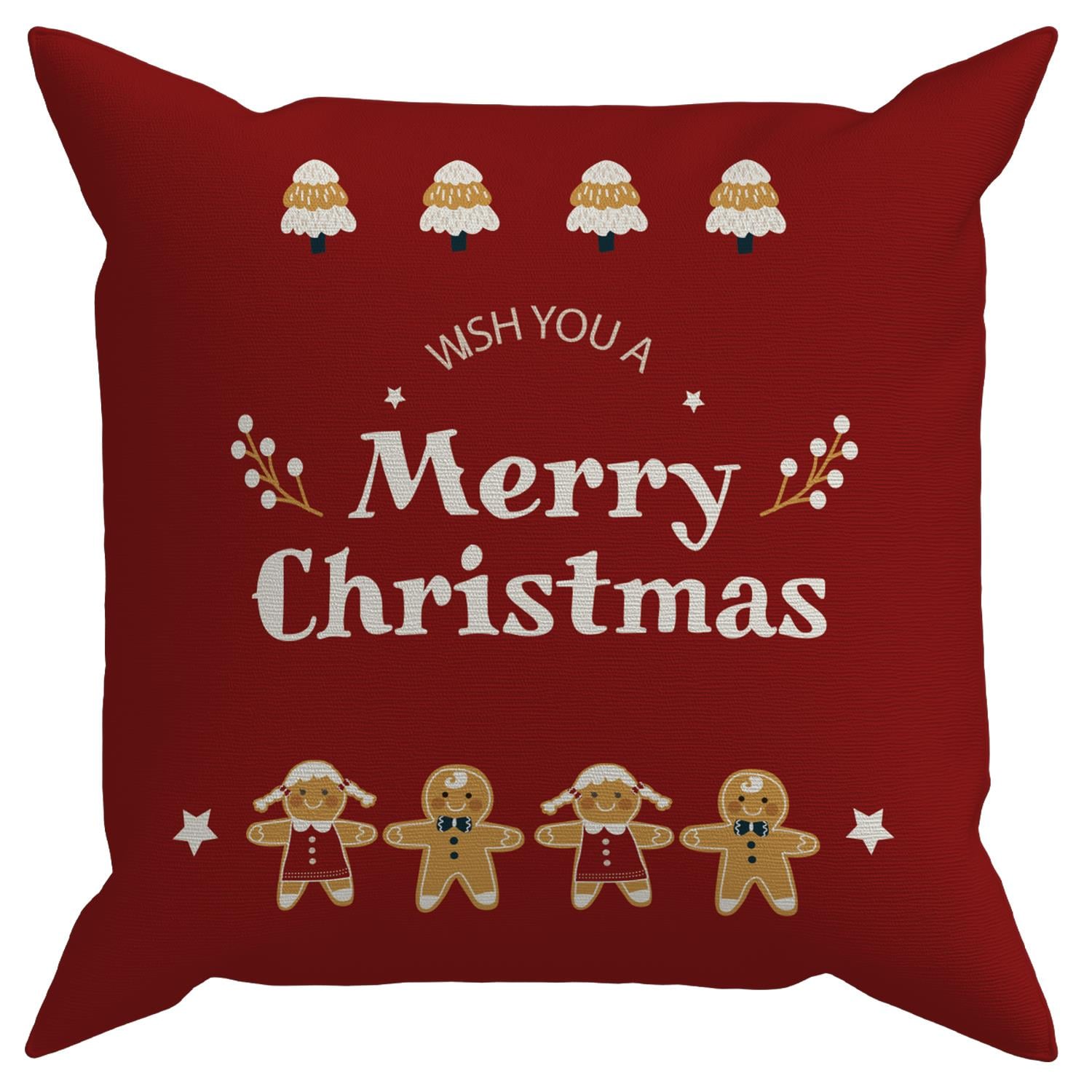 Evdek Christmas 4'lü Kırlent Kılıf Ds27