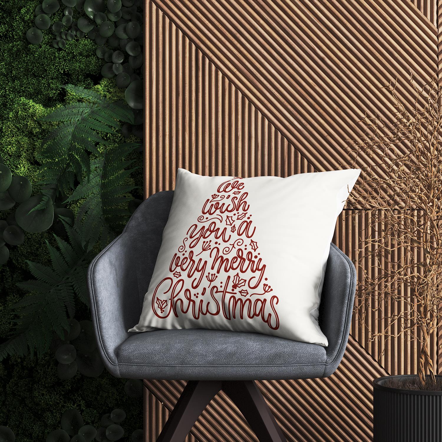 Evdek Christmas Kırlent Kılıfı Ds1