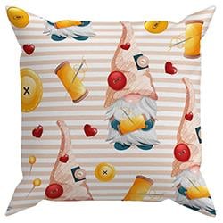 Evdek Çift Tarafı Baskılı Kırlent Kılıfı 6EBD41