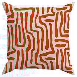 Evdek Çift Tarafı Baskılı Kırlent Kılıfı 6EBD49