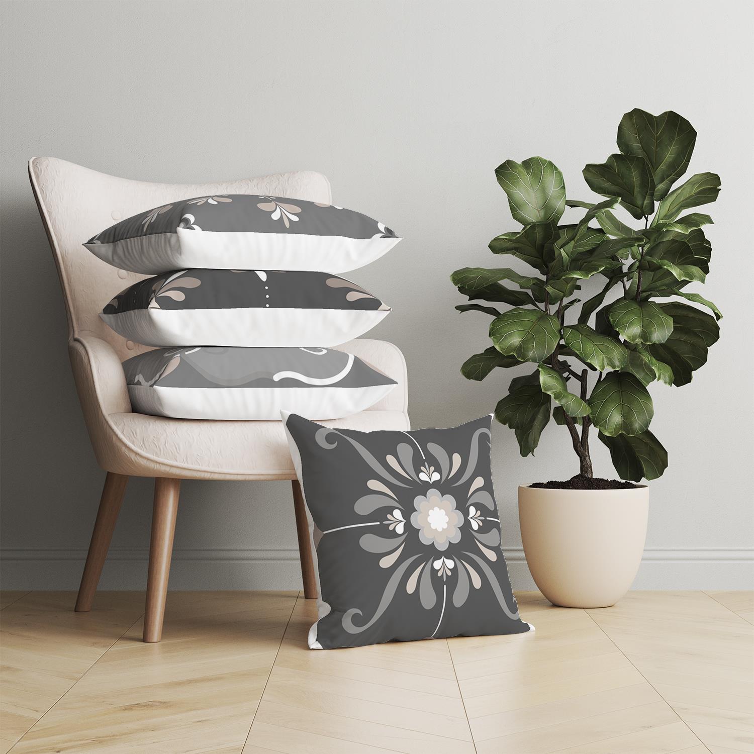 Evdek Ethnic 4'lü Kırlent Kılıf Ds5