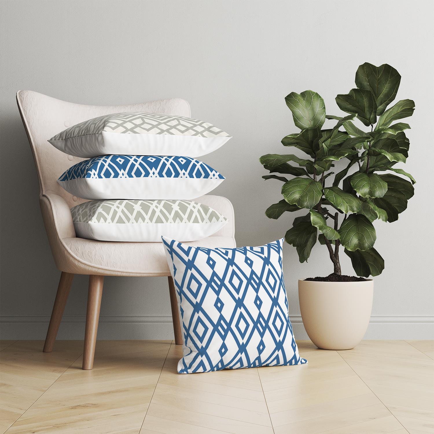 Evdek Ethnic 4'lü Kırlent Kılıf Ds8