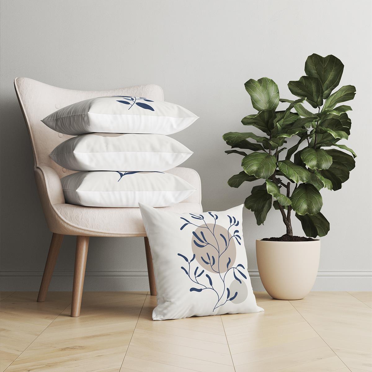 Evdek Exotic 4'lü Kırlent Kılıf Ds17 45x45 Cm