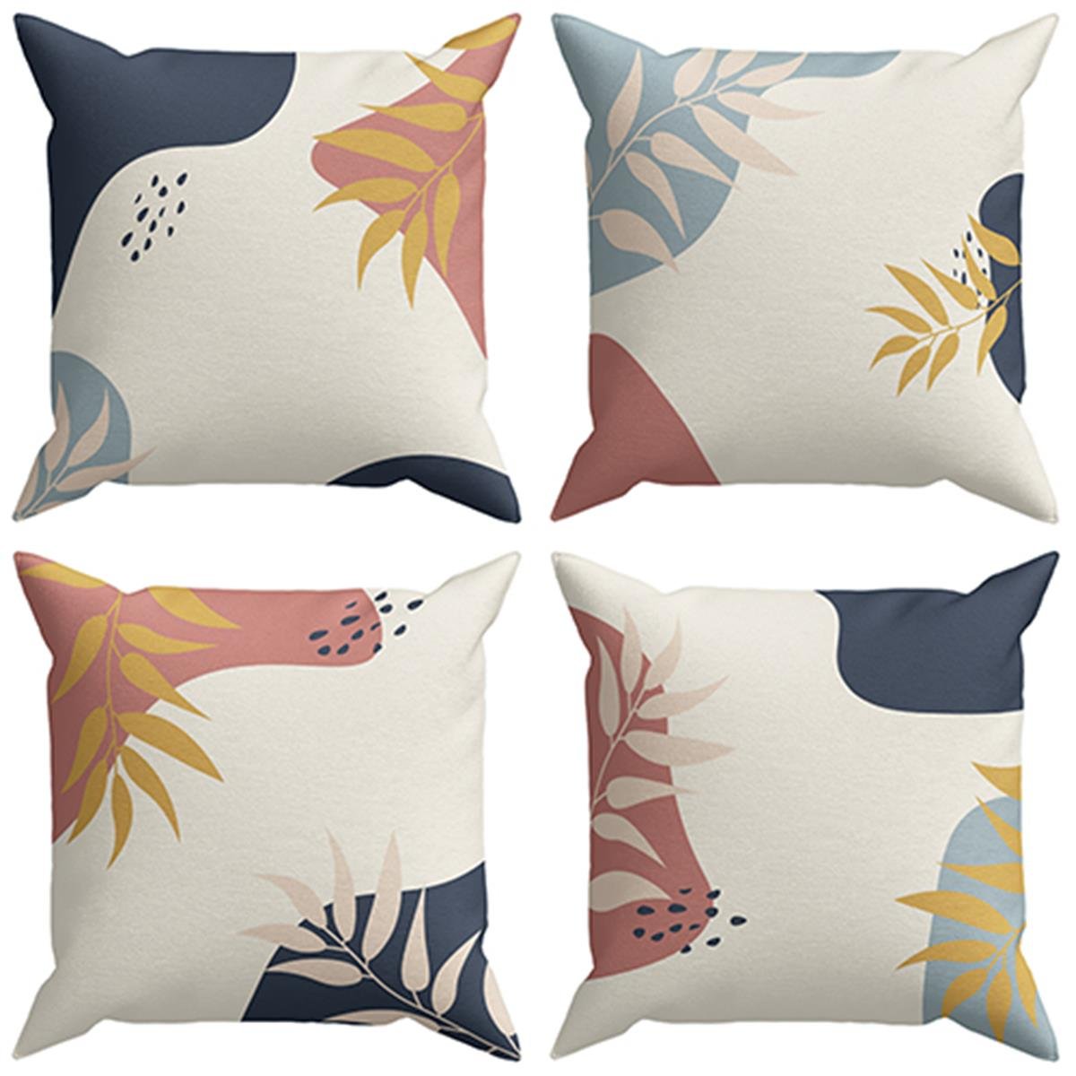 Evdek Exotic 4'lü Kırlent Kılıf Ds39 45x45 Cm