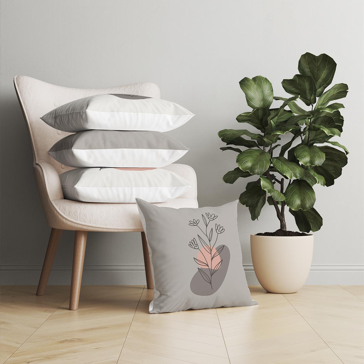 Evdek Exotic 4'lü Kırlent Kılıf Ds49 45x45 Cm