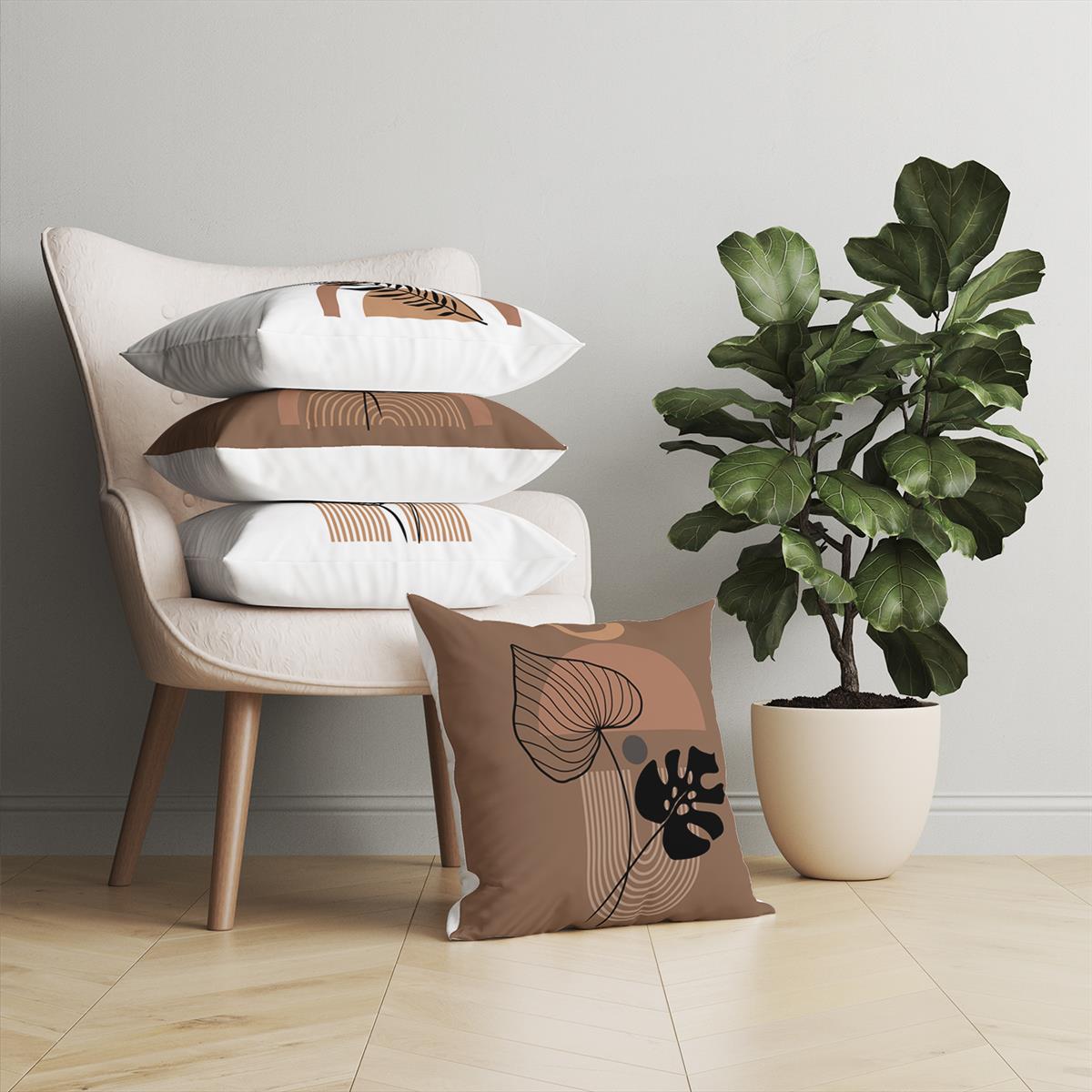 Evdek Exotic 4'lü Kırlent Kılıf Ds62 45x45 Cm