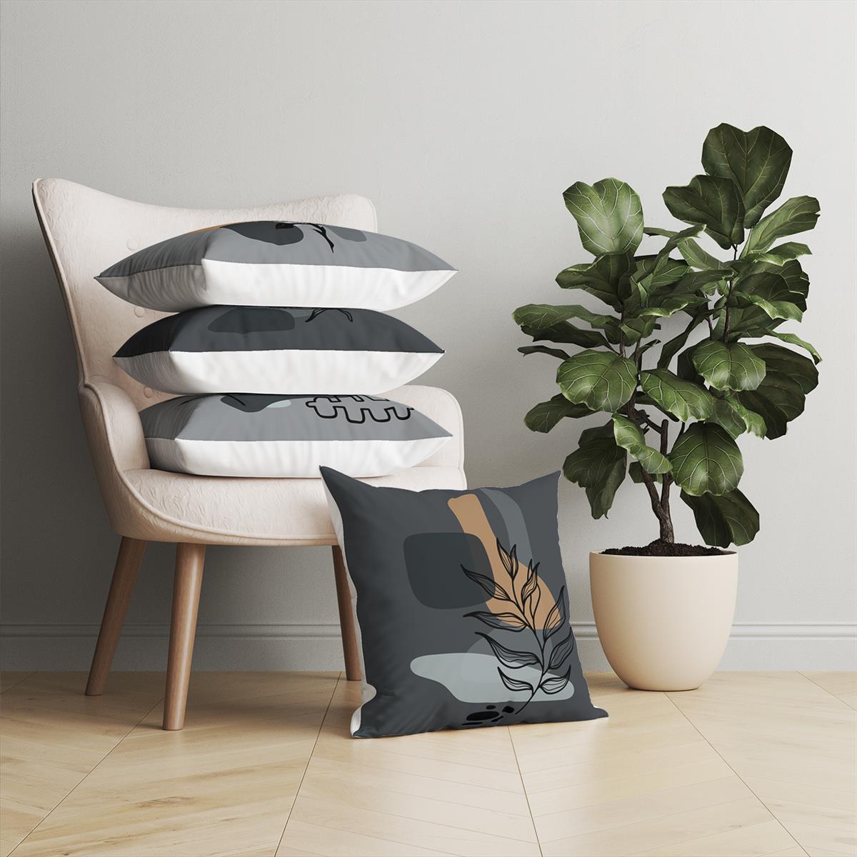 Evdek Exotic 4'lü Kırlent Kılıf Ds63 45x45 Cm