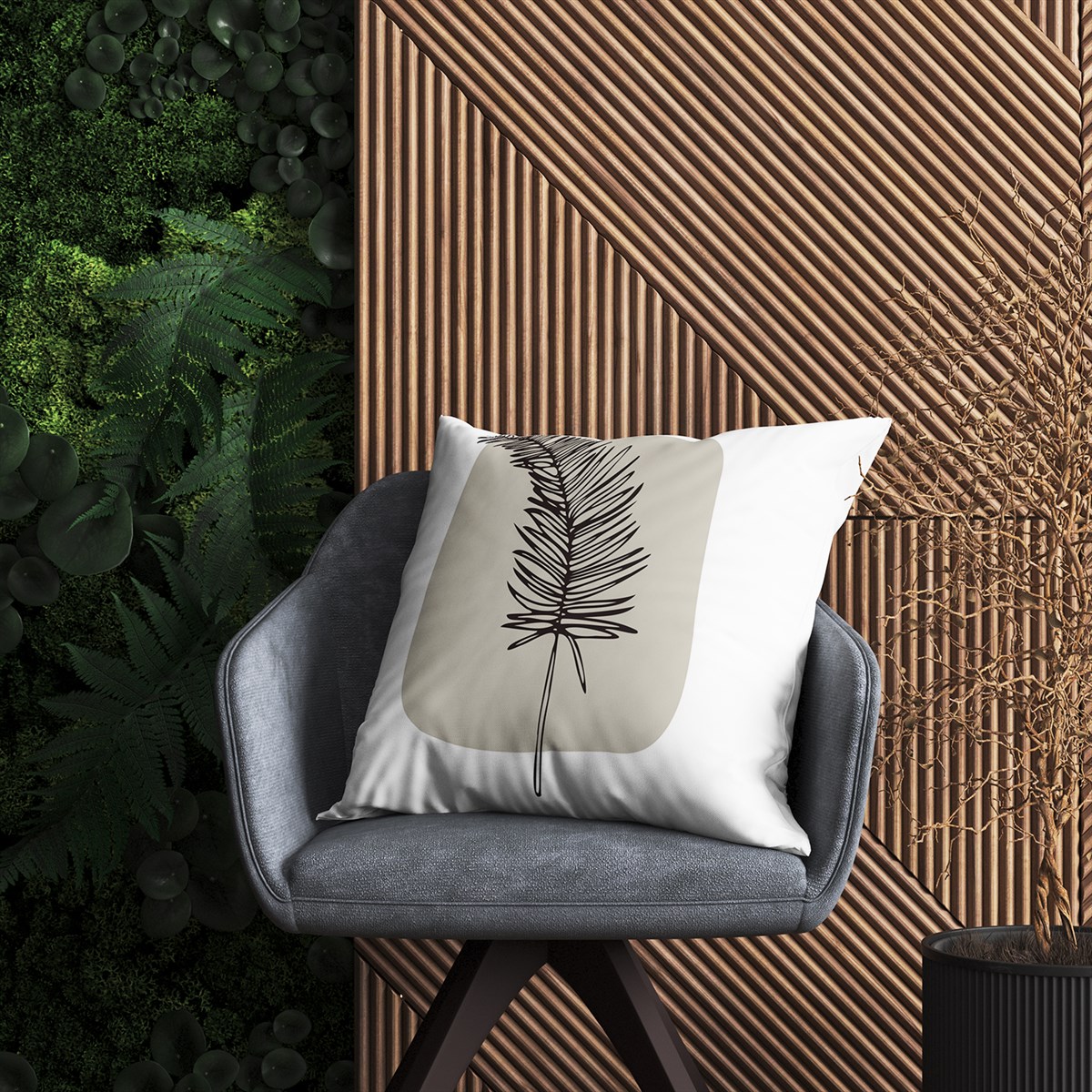 Evdek Exotic Kırlent Kılıf Ds14 45x45 Cm