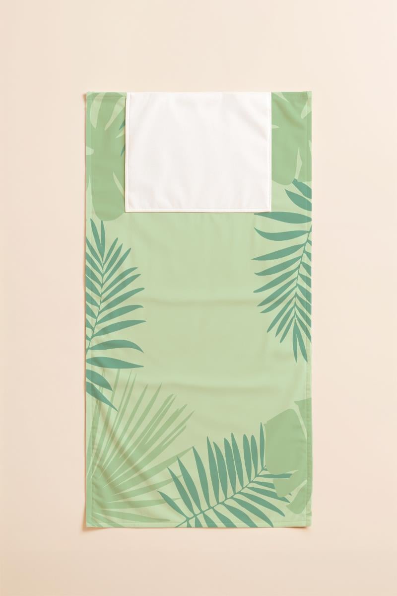 Evdek Exotic Plaj Havlulu Plaj Çantası 35x40 Cm