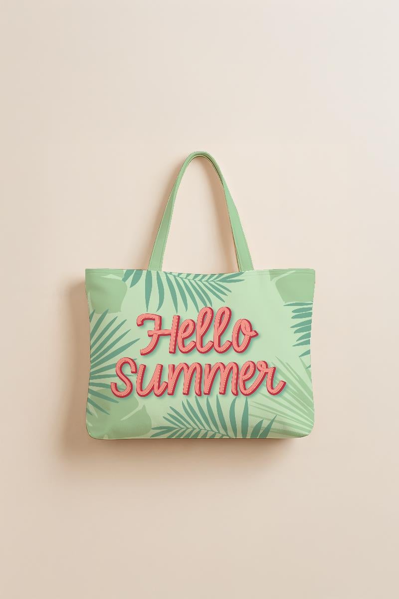 Evdek Exotic Plaj Havlulu Plaj Çantası 35x40 Cm