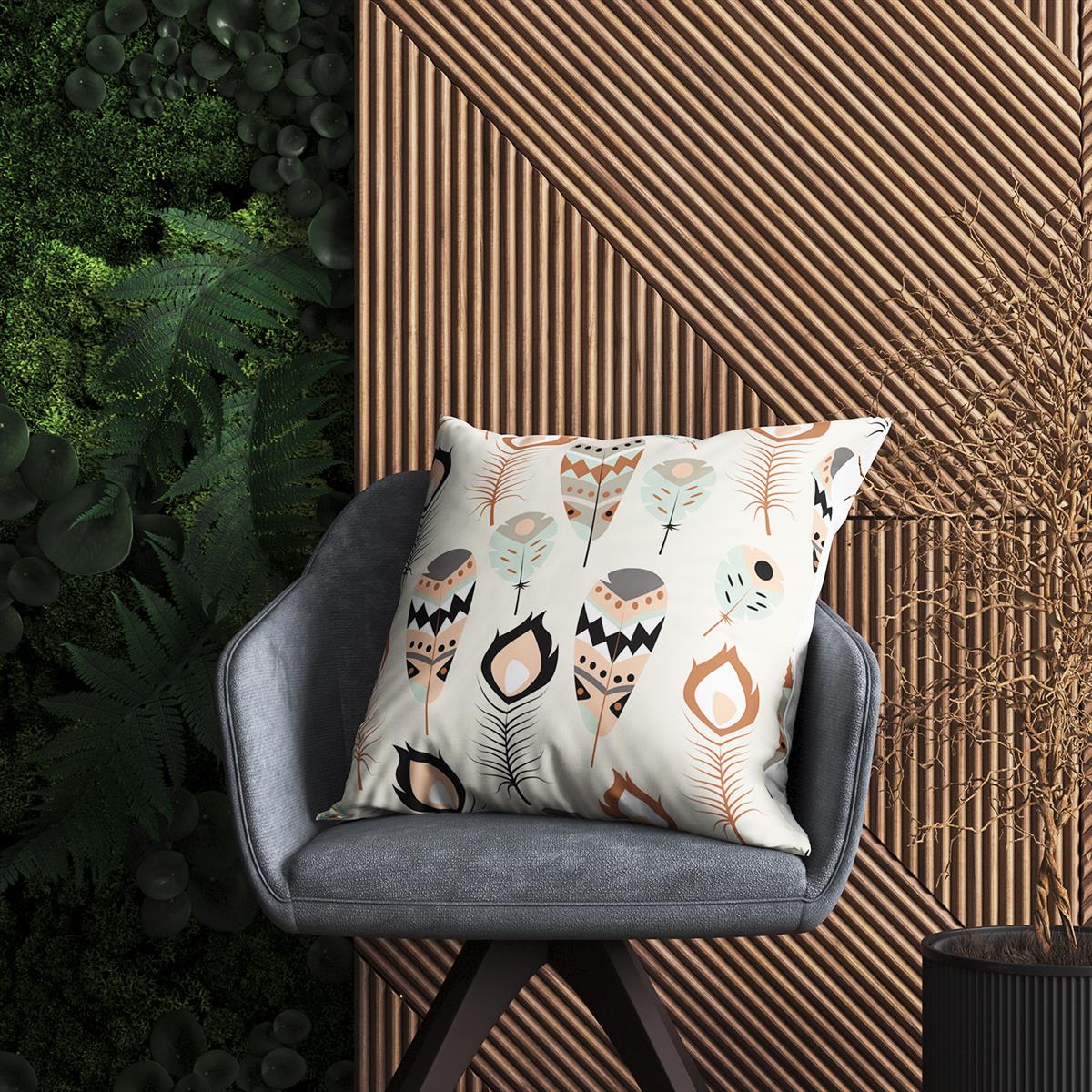 Evdek Feather Kırlent Kılıf Ds11 45x45 Cm