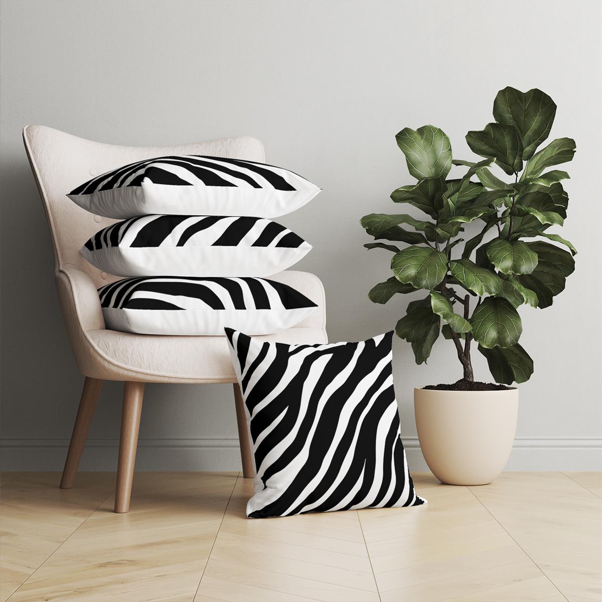 Evdek Geometric 4'lü Kırlent Kılıfı Ds13 45x45 Cm
