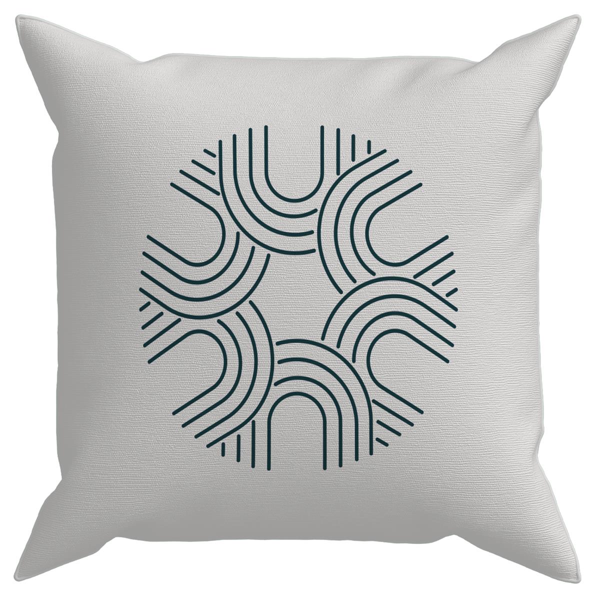 Evdek Geometric 4'lü Kırlent Kılıfı Ds26 45x45 Cm