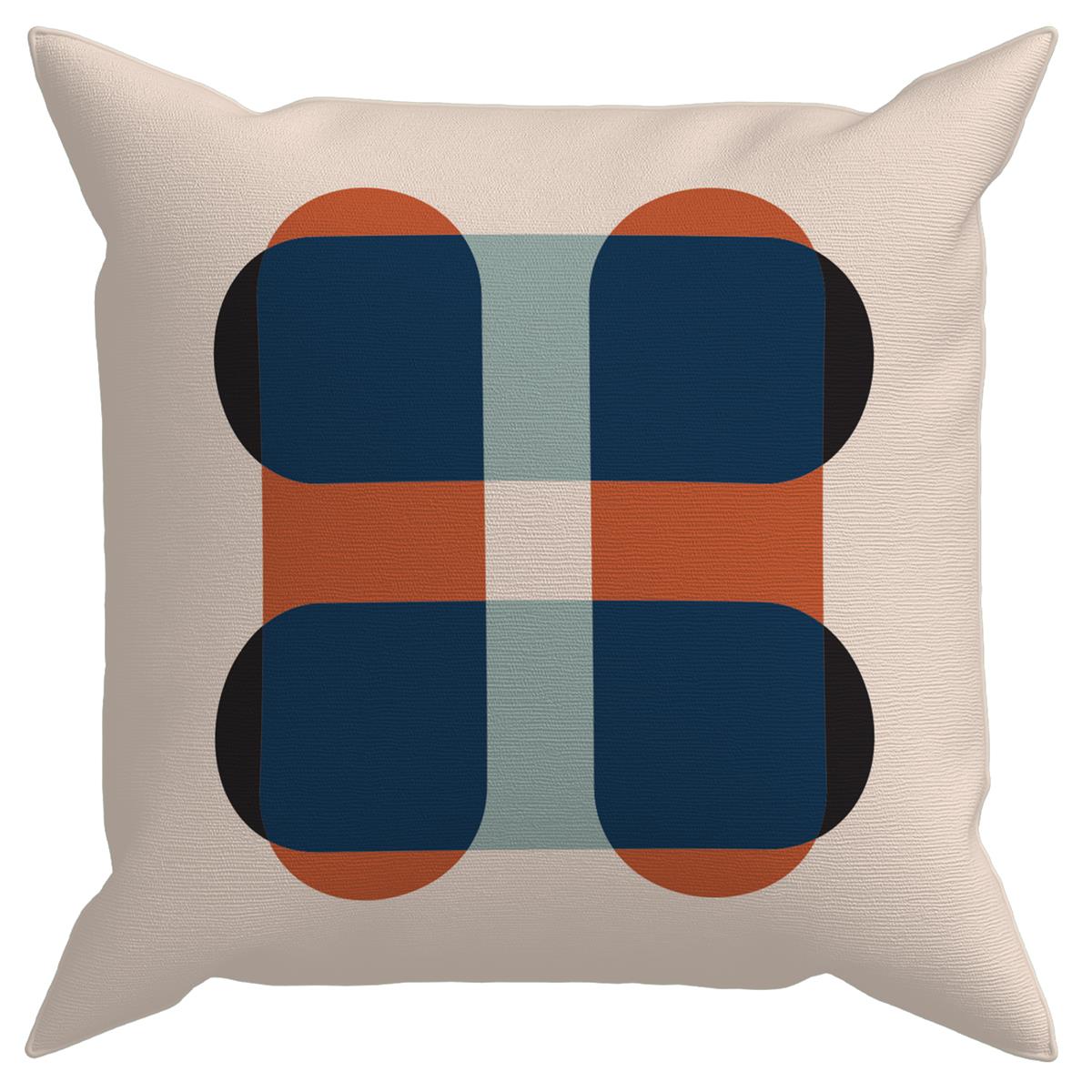 Evdek Geometric 4'lü Kırlent Kılıfı Ds29 45x45 Cm