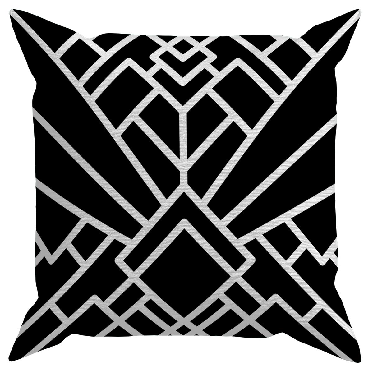 Evdek Geometric 4'lü Kırlent Kılıfı Ds24