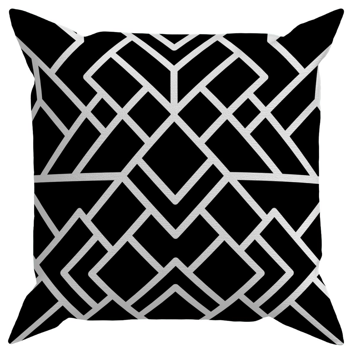 Evdek Geometric 4'lü Kırlent Kılıfı Ds24